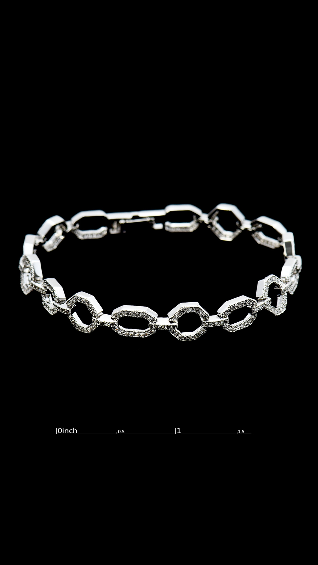 Lovely And Touching Geometric Cubic Zirconia Bracelets
